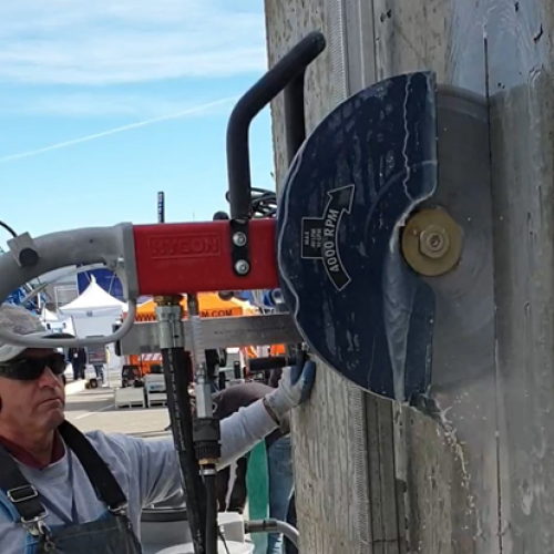 Направляющая настенная рейка (2м) для пил HYCON