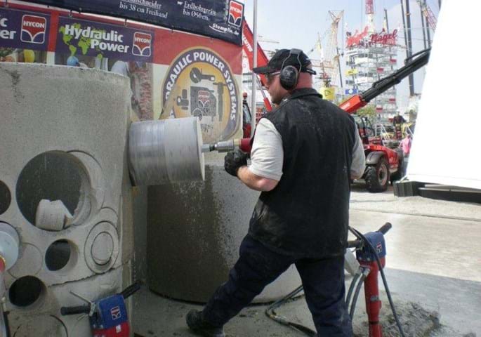 Гидравлическая цилиндровая дрель HYCON HCD50-200