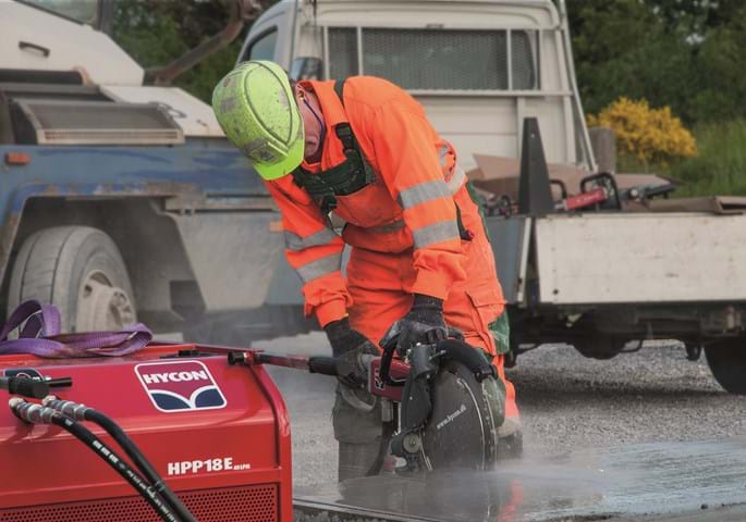 Гидравлическая кольцевая пила HYCON HRS400 Premium