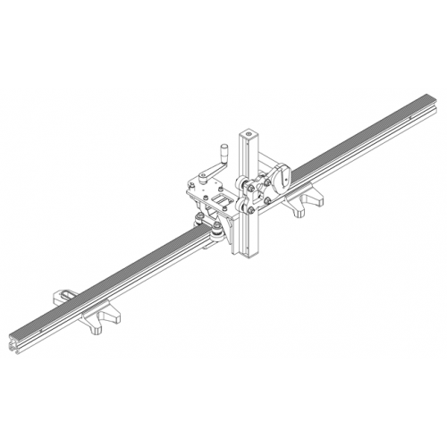 Направляющая настенная рейка (2м) для пил HYCON