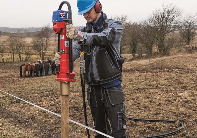 Гидравлический забивщик труб и опор HYCON HPD